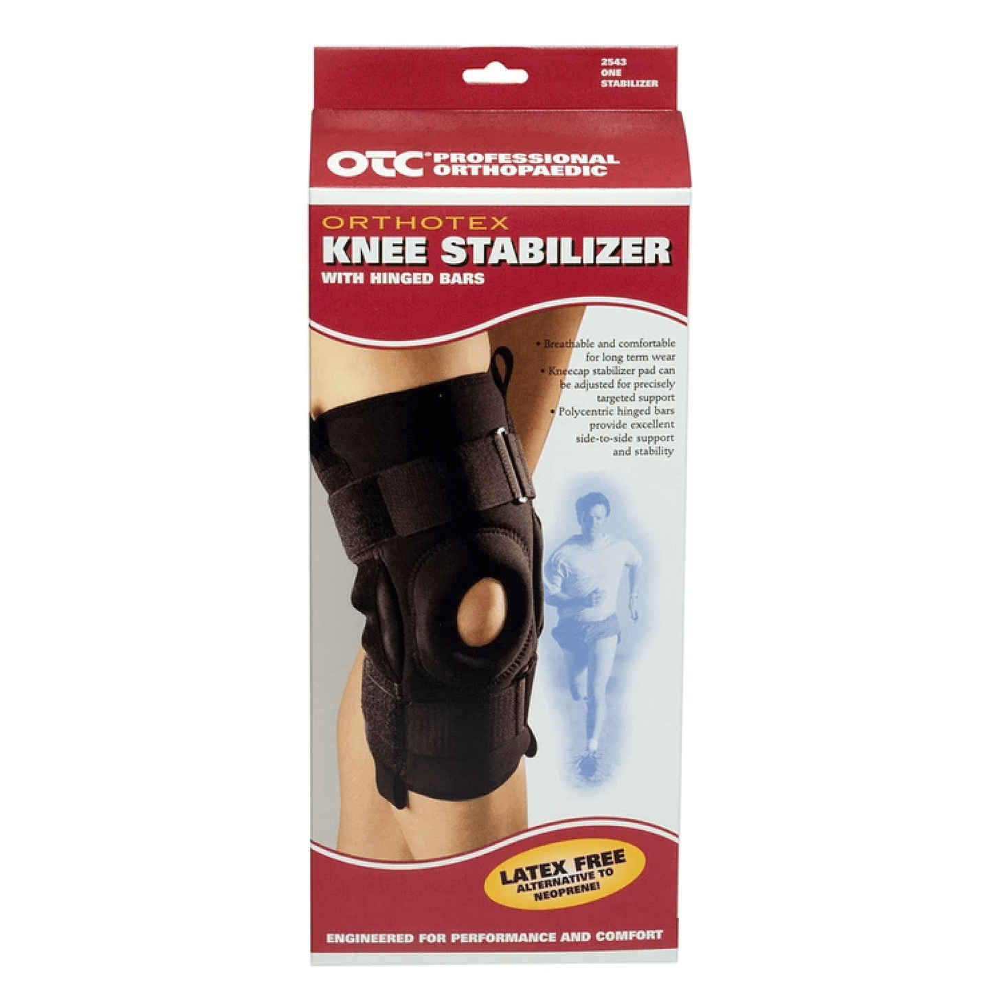 2543 / ORTHOTEX KNEE STABILIZER - HINGED BARS