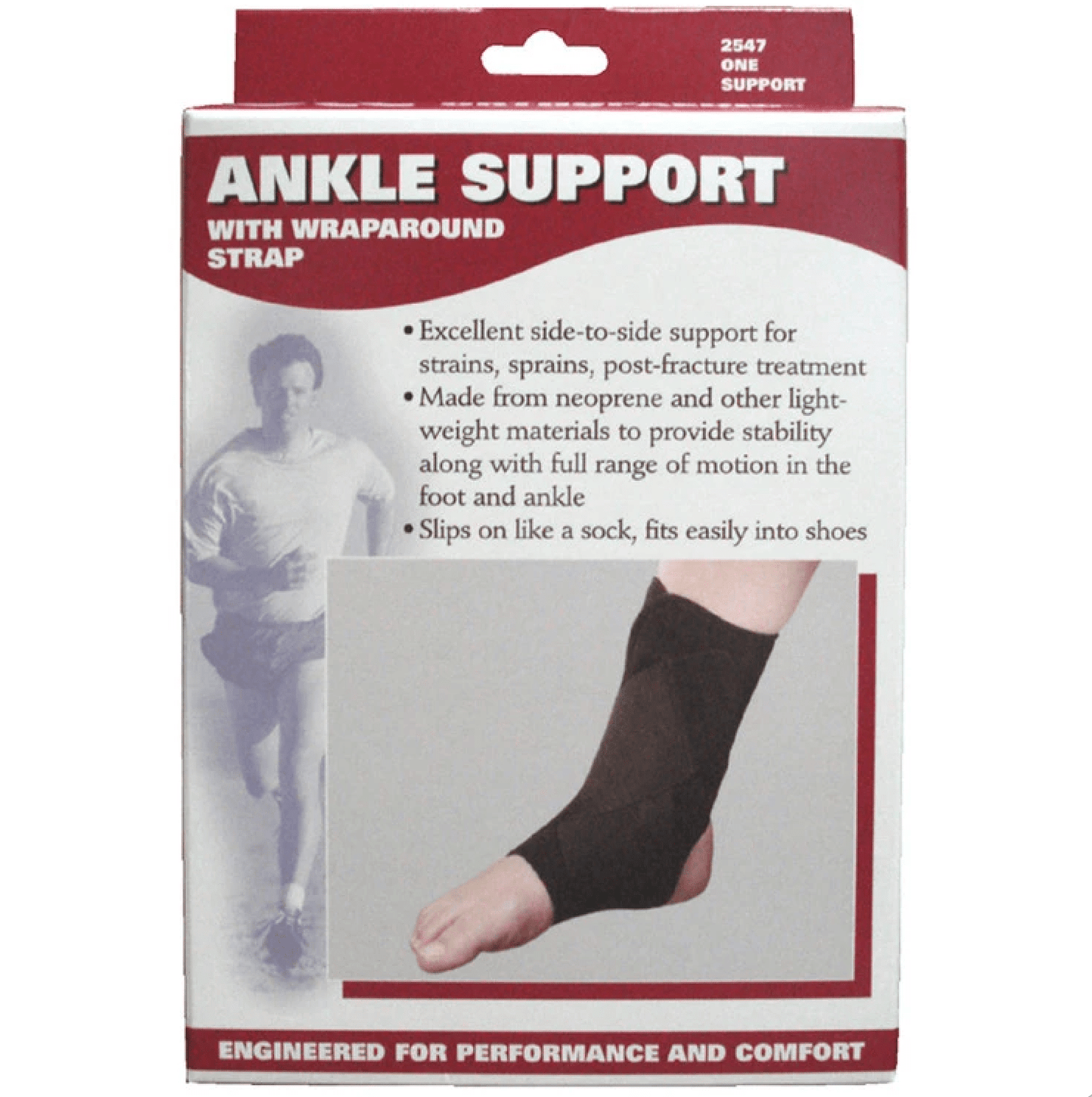 2547 / ANKLE SUPPORT - WRAP AROUND STRAP